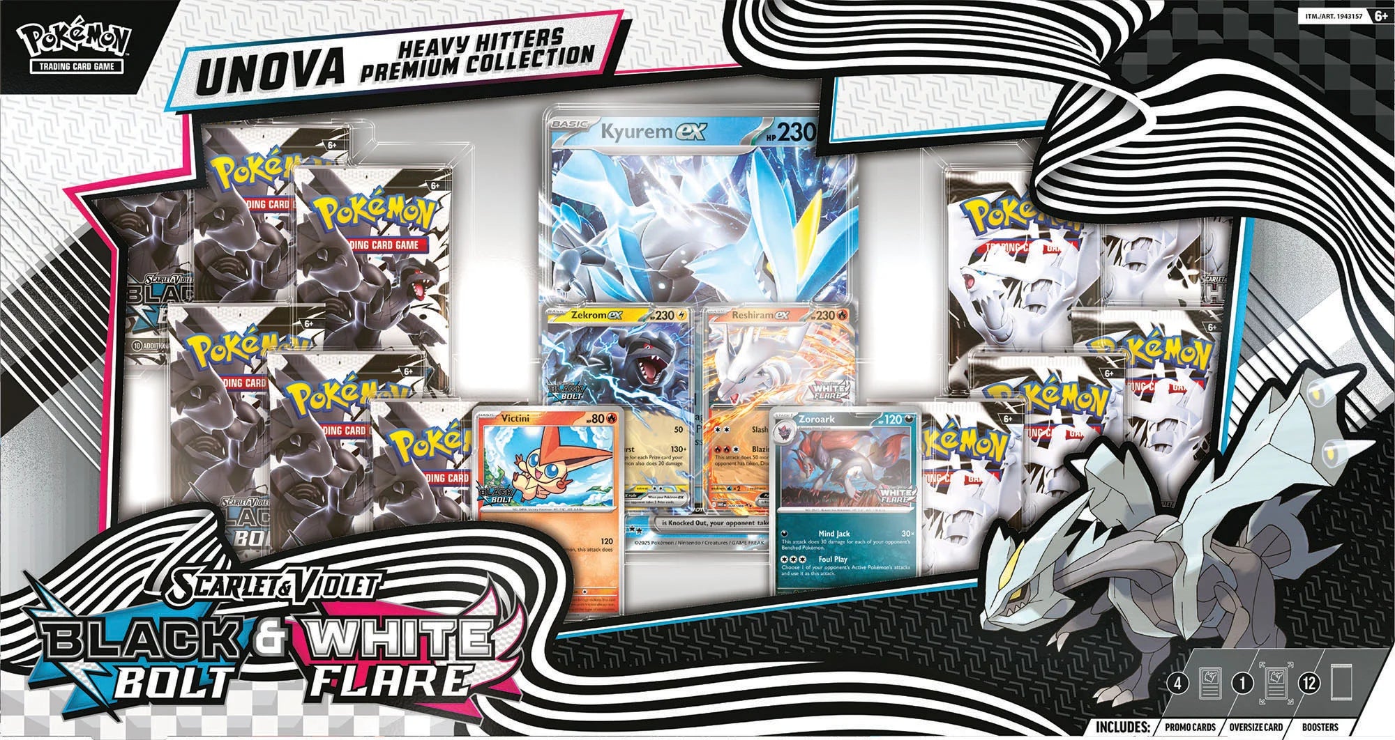 Pokémon – Trading Card Game: Unova Heavy Hitters Premium Collection